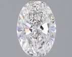 1.08 Carat Oval Cut Lab-Created Diamond Online now