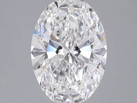 2.59 Carat Oval Cut Lab-Created Diamond Discount