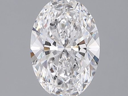 1.52 Carat Oval Cut Lab-Created Diamond Hot on Sale