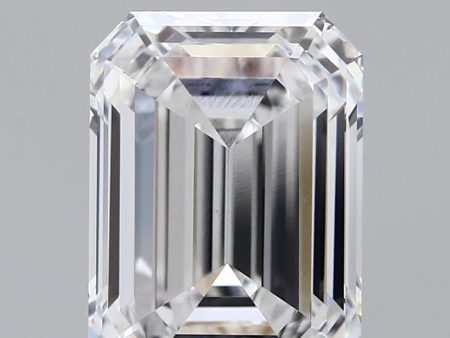 4.19 Carat Emerald Cut Lab-Created Diamond Online Hot Sale