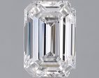 1.55 Carat Emerald Cut Lab-Created Diamond Online Hot Sale