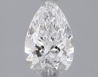 1.60 Carat Pear Cut Lab-Created Diamond Fashion