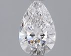 1.07 Carat Pear Cut Lab-Created Diamond Supply