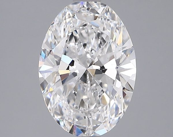 2.52 Carat Oval Cut Lab-Created Diamond Fashion