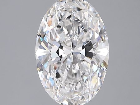 2.08 Carat Oval Cut Lab-Created Diamond Online now