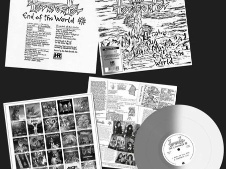 Tormentor - End Of The World Demo  84 White Grey - Colored Mini Vinyl Sale