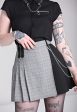 Hellbunny - Mina Grey - Skirt Hot on Sale