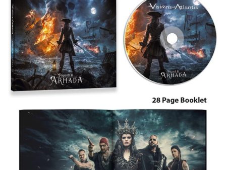 Visions Of Atlantis - Pirates II: Armada - Digipak CD on Sale