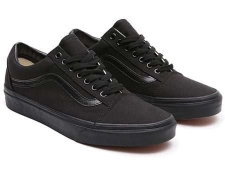 Vans - Old Skool Black Black - Girl Shoes Discount