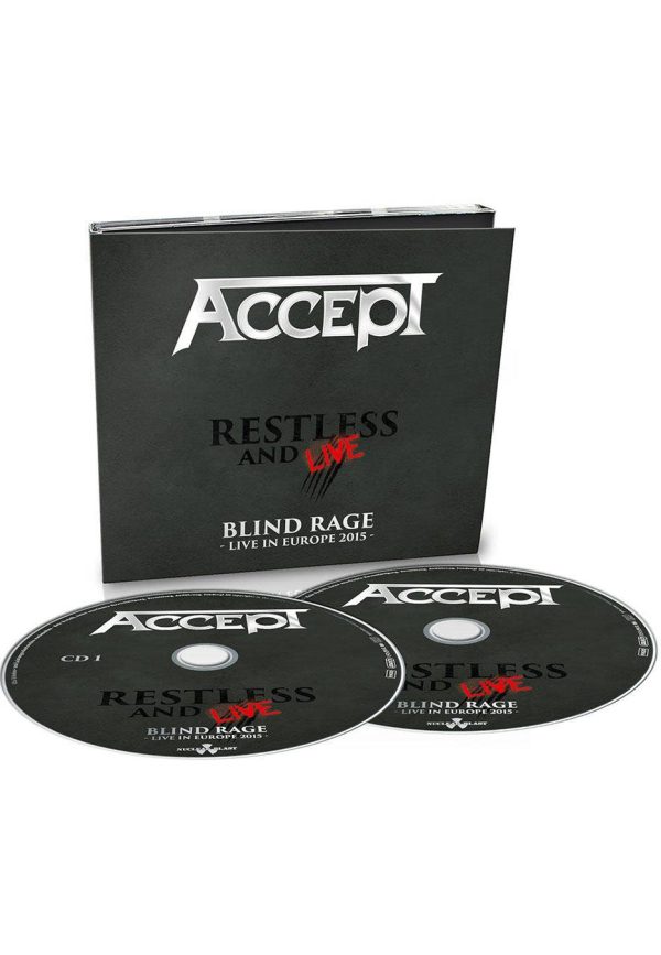 Accept - Restless And Live - Digipak 2 CD on Sale