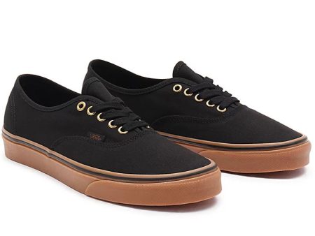 Vans - Authentic Black Rubber - Girl Shoes Online