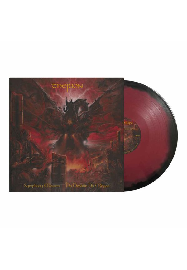 Therion - Symphony Masses: Ho Drakon Ho Megas Rerelease Red - Colored Vinyl Supply