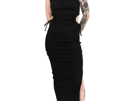 Foxblood - Ella Maxi Black - Dress Discount