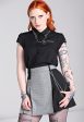 Hellbunny - Mina Grey - Skirt Hot on Sale