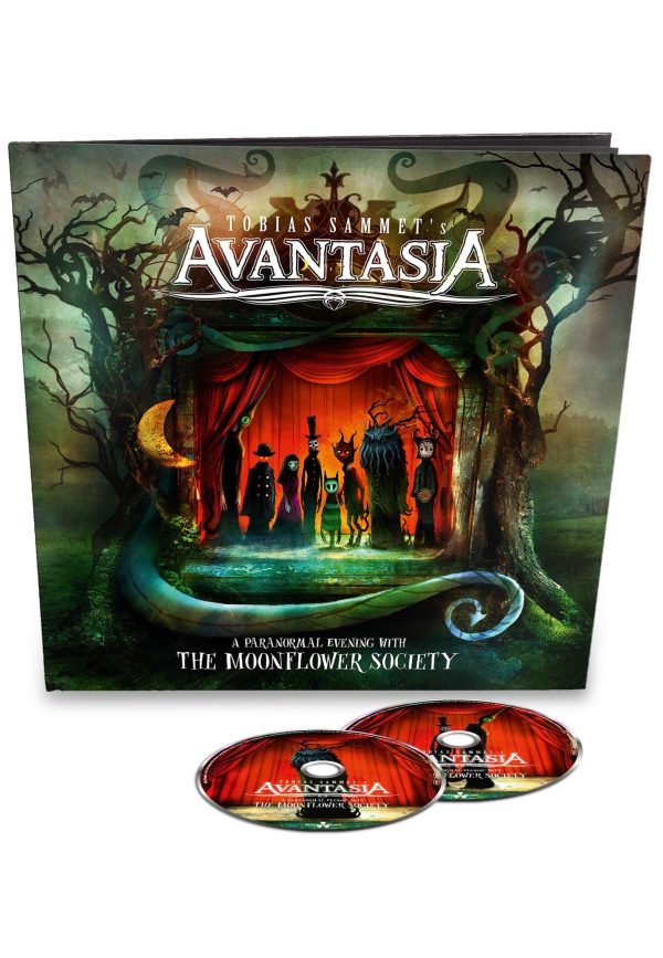 Avantasia - A Paranormal Evening with the Moonflower Society Ltd. Artbook incl. Instrumentals - 2 CD Online Hot Sale