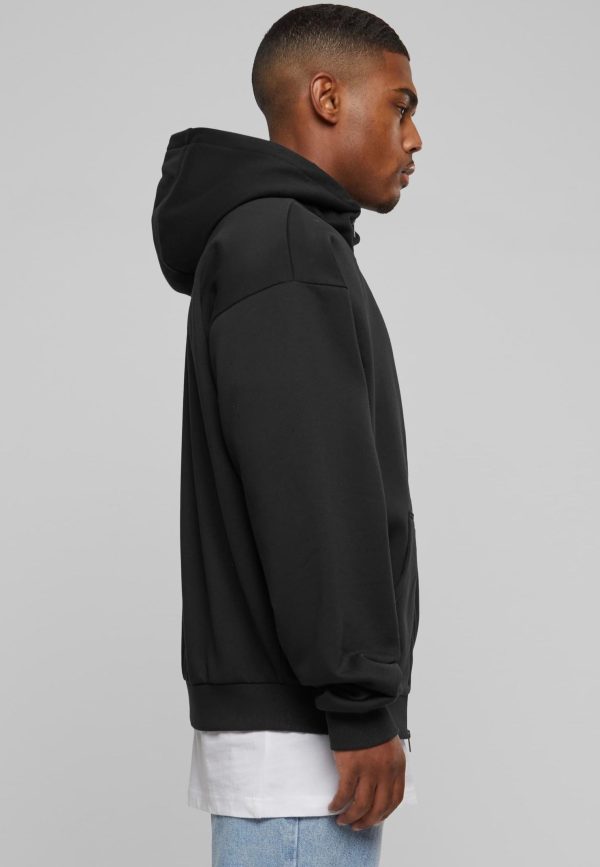 Urban Classics - High Neck Zip Black - Zipper Discount