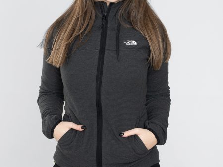 The North Face - Women’s Homesafe Full Zip Fleece Tnf Black Strip - Zipper For Sale