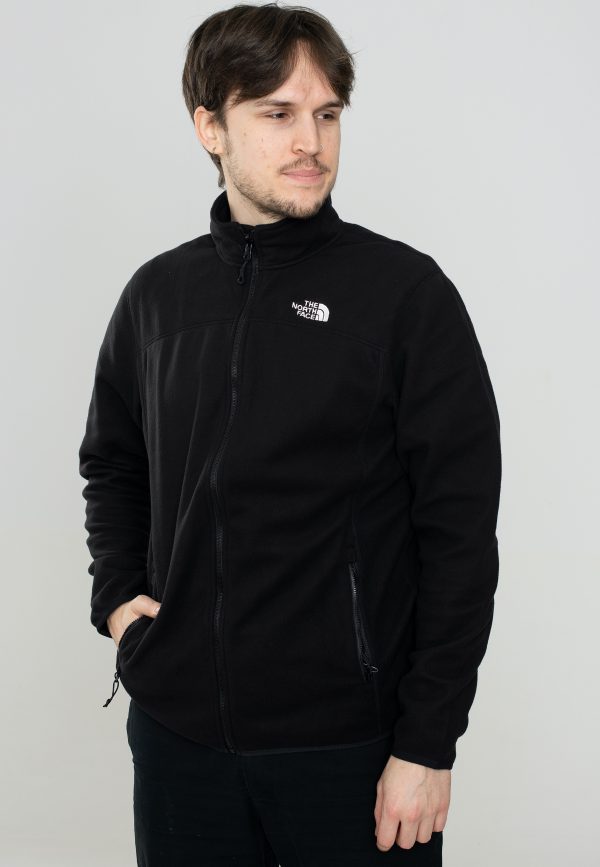 The North Face - 100 Glacier Full Zip Tnf Black - Jacket Online Hot Sale