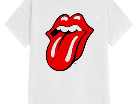 The Rolling Stones - Classic Tongue (Soft Ink) - T-Shirt Online now