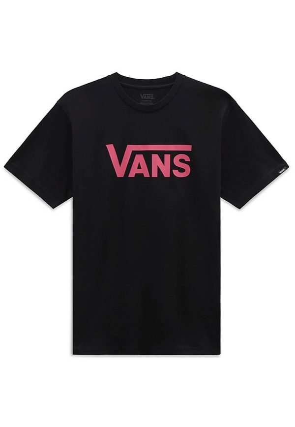 Vans - Vans Classic Black Honeysuckle - T-Shirt For Cheap