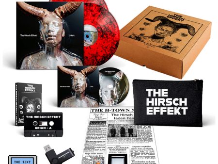 The Hirsch Effekt - Urian Ltd. Transparent Red Black Dust - Colored 2 Vinyl + CD + MC Fanbox For Discount