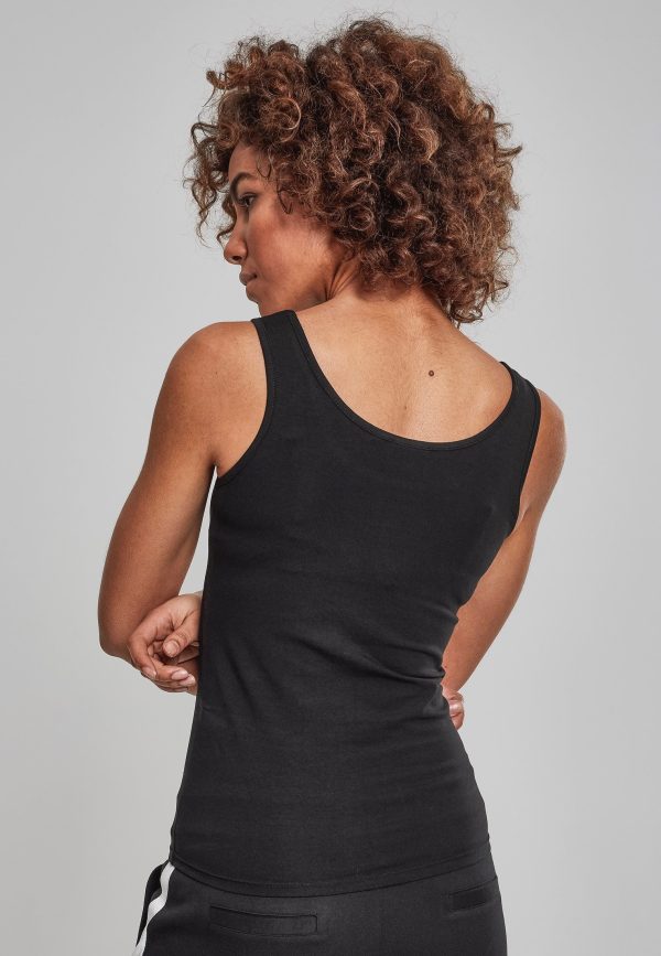 Urban Classics - Basic Stretch Pack Of 2 Black - Tank For Cheap