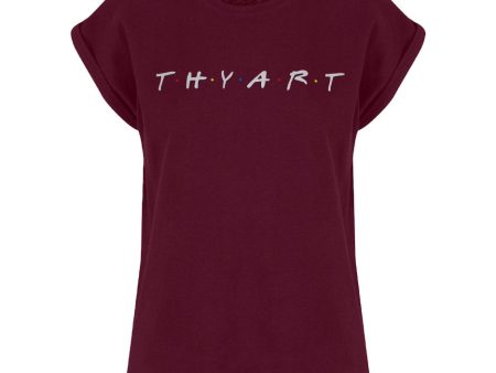 Thy Art Is Murder - Thy Art Logo Extended Shoulder Cherry - Girly on Sale