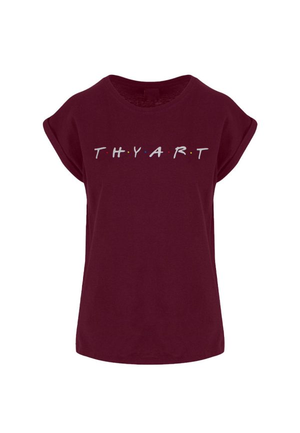 Thy Art Is Murder - Thy Art Logo Extended Shoulder Cherry - Girly on Sale