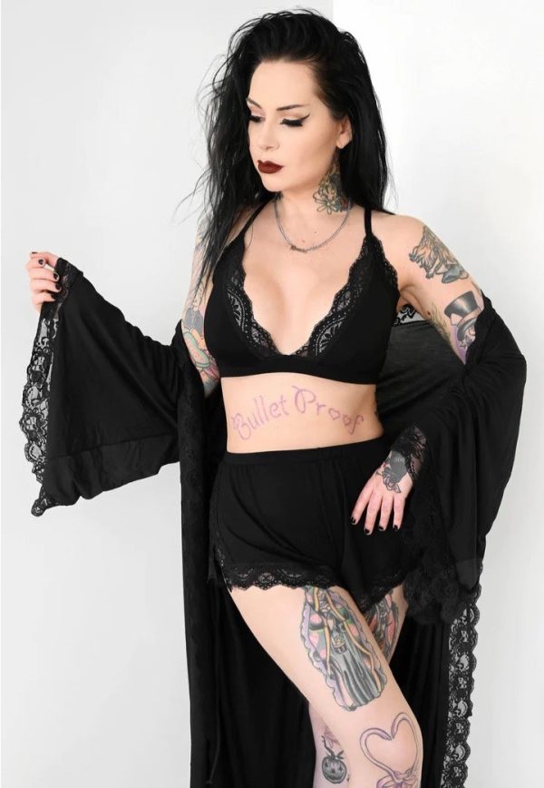 Foxblood - Lace Bralette - Pyjama Online Hot Sale