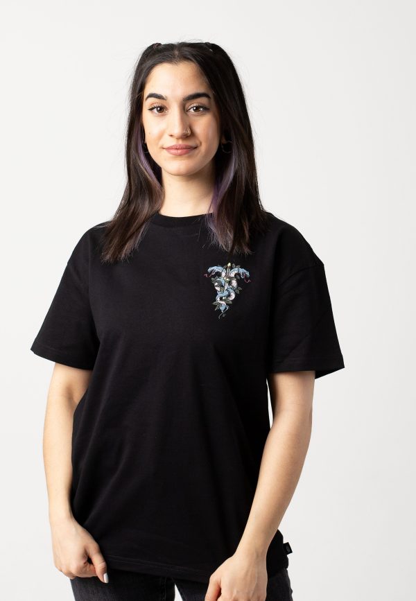 Vans - Twisted Oversized Black - T-Shirt on Sale