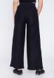 Urban Classics - Ladies Straight Rib Terry Black - Pants Fashion