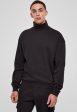 Urban Classics - High Rib Neck Black - Sweater on Sale