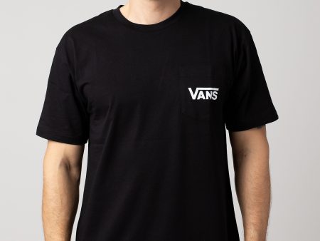 Vans - Style 76 Back Black White - T-Shirt Hot on Sale