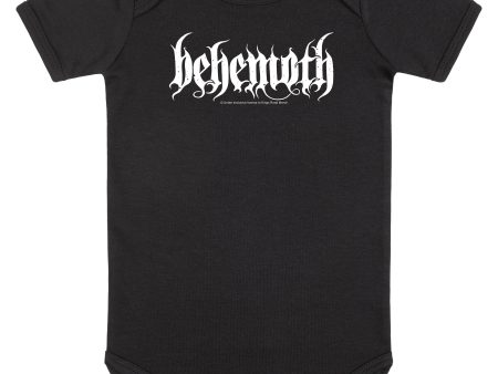 Behemoth - Logo Babygrow Black White - Bodysuit For Sale