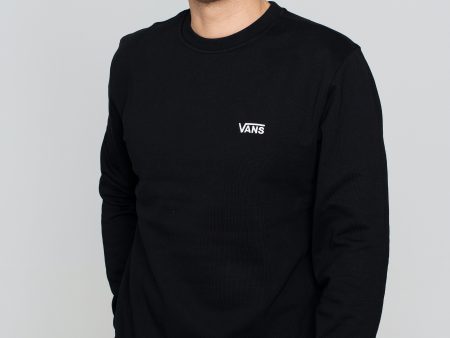 Vans - Core Basic Crew Fleece Black - Sweater Fashion