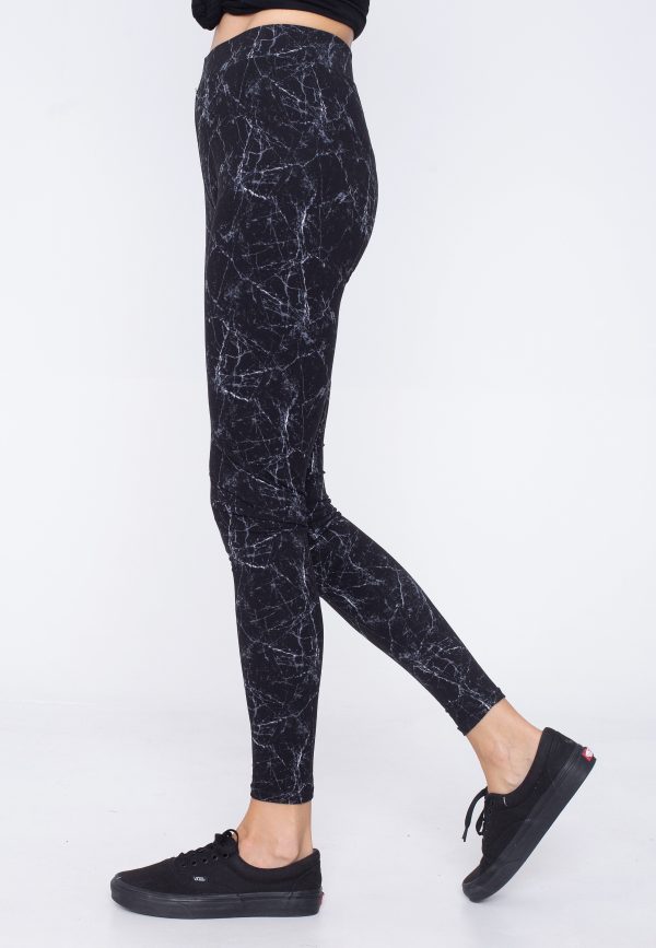 Urban Classics - Ladies Soft Aop Blackmarble - Leggings For Sale