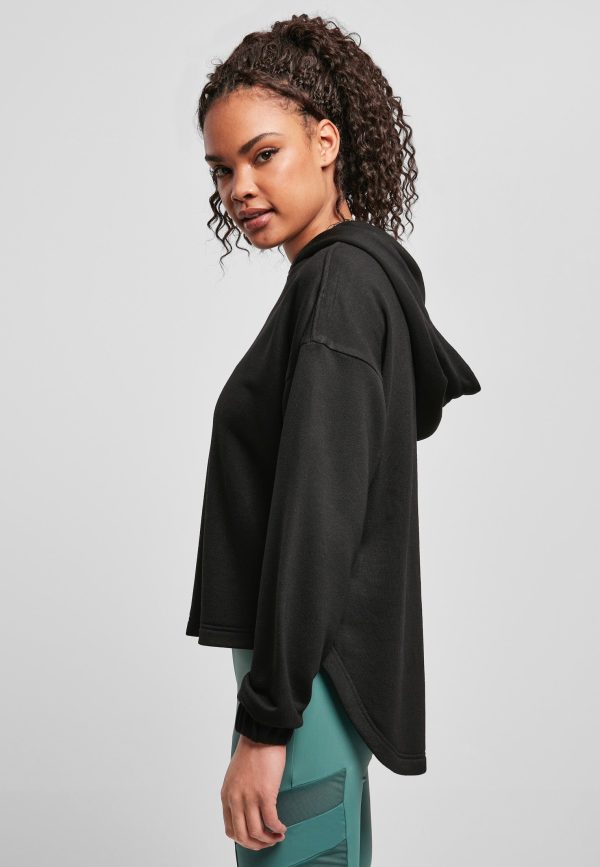 Urban Classics - Ladies Oversized Shaped Modal Terry Black - Hoodie Online