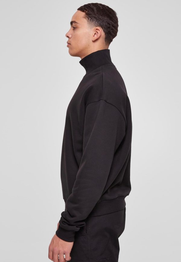 Urban Classics - High Rib Neck Black - Sweater on Sale