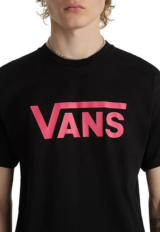 Vans - Vans Classic Black Honeysuckle - T-Shirt For Cheap