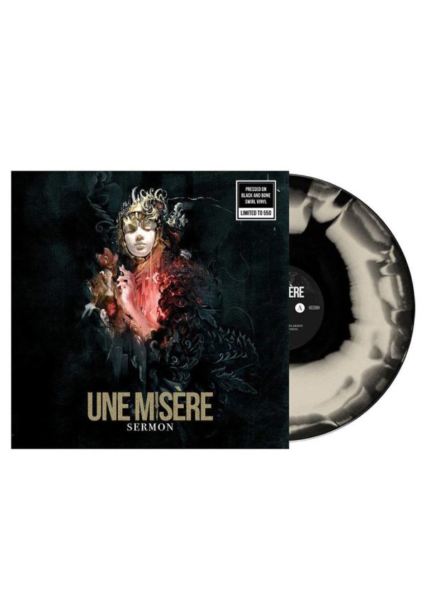 Une Misère - Sermon Ltd. Black Bone Swirl - Colored Vinyl Online Hot Sale