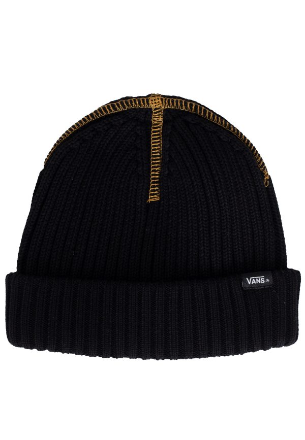 Vans - World Code Short Cuff Black - Beanie For Sale