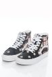 Vans - Sk8 Hi Floral Plaid Patchwork - Girl Shoes For Cheap