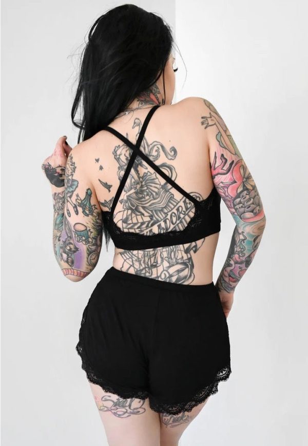 Foxblood - Lace Bralette - Pyjama Online Hot Sale