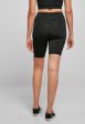 Urban Classics - Ladies Color Block Cycle Black White - Shorts Online Sale