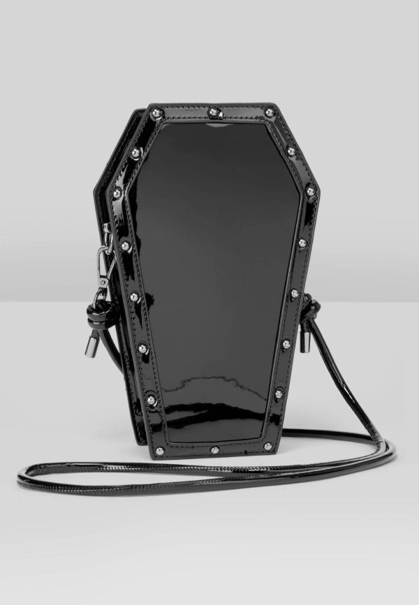 Killstar x Kihilist - Unconfirmed Coffin Crossbody Black - Bag For Cheap