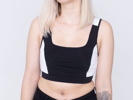 Urban Classics - Ladies Color Block Black White - Bra Online Hot Sale