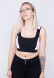 Urban Classics - Ladies Color Block Black White - Bra Online Hot Sale