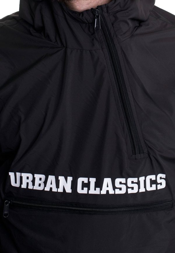 Urban Classics - Commuter Pull Over Black - Jacket Fashion