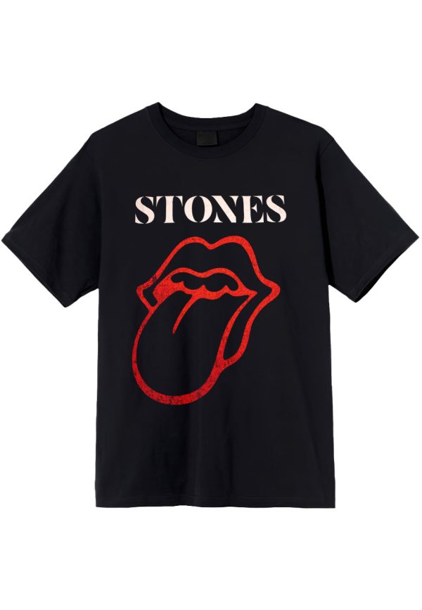 The Rolling Stones - Sixty Classic Vintage Tongue - T-Shirt Online now