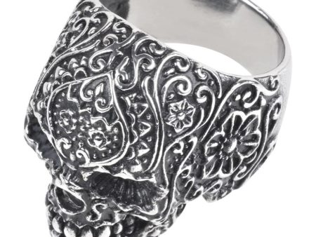 Wildcat - Skull Tattoo Silver - Ring Online